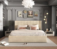 Lit coffre + matelas + 2 oreillers offerts 🎁